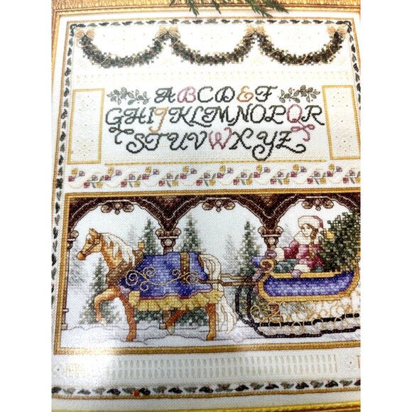 "Christmas Sampler" Cross Stitch Pattern By Teresa Wentzler - Picture 2 of 4